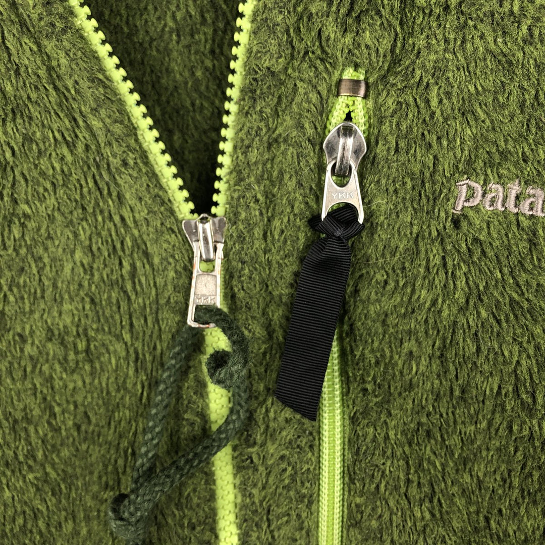 Patagonia Regulator R2 Fleece Jacket, Men's XL unclear green type yellow green Vintage Second Hand