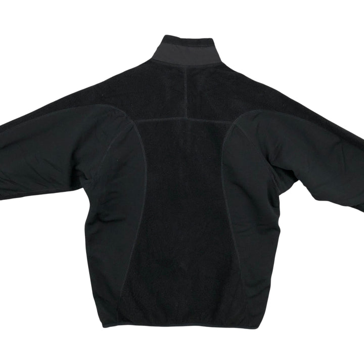 2000'S Patagonia Zip-Up Fleece Sweater Jacket (703520F6), Made in the USA, Men's Size L polyester black type Vintage Second Hand