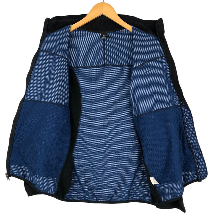 2000'S Patagonia Zip-Up Fleece Sweater Jacket (703520F6), Made in the USA, Men's Size L polyester black type Vintage Second Hand