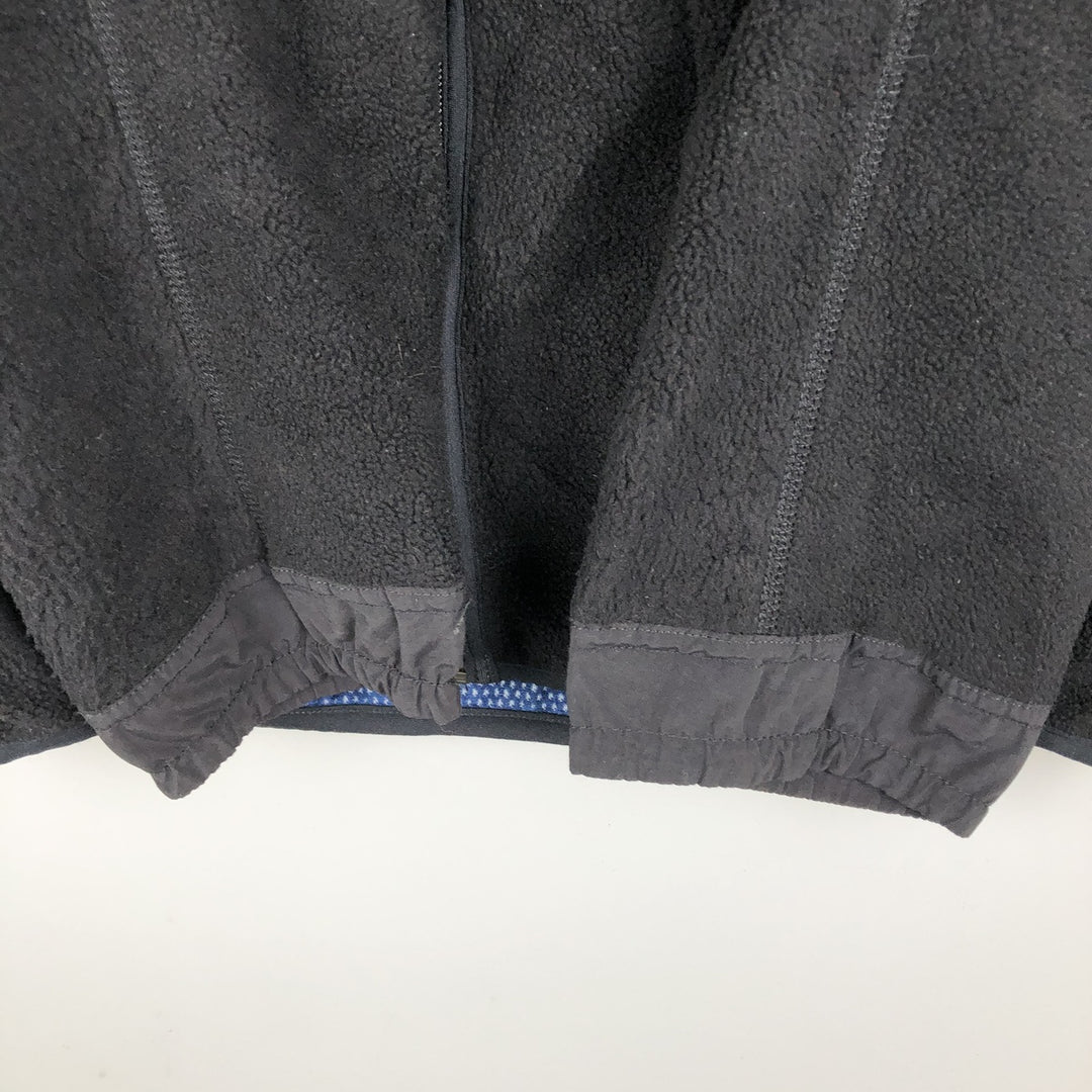 2000'S Patagonia Zip-Up Fleece Sweater Jacket (703520F6), Made in the USA, Men's Size L polyester black type Vintage Second Hand