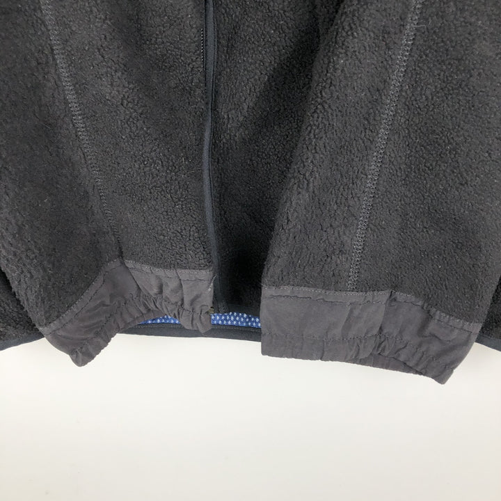 2000'S Patagonia Zip-Up Fleece Sweater Jacket (703520F6), Made in the USA, Men's Size L polyester black type Vintage Second Hand