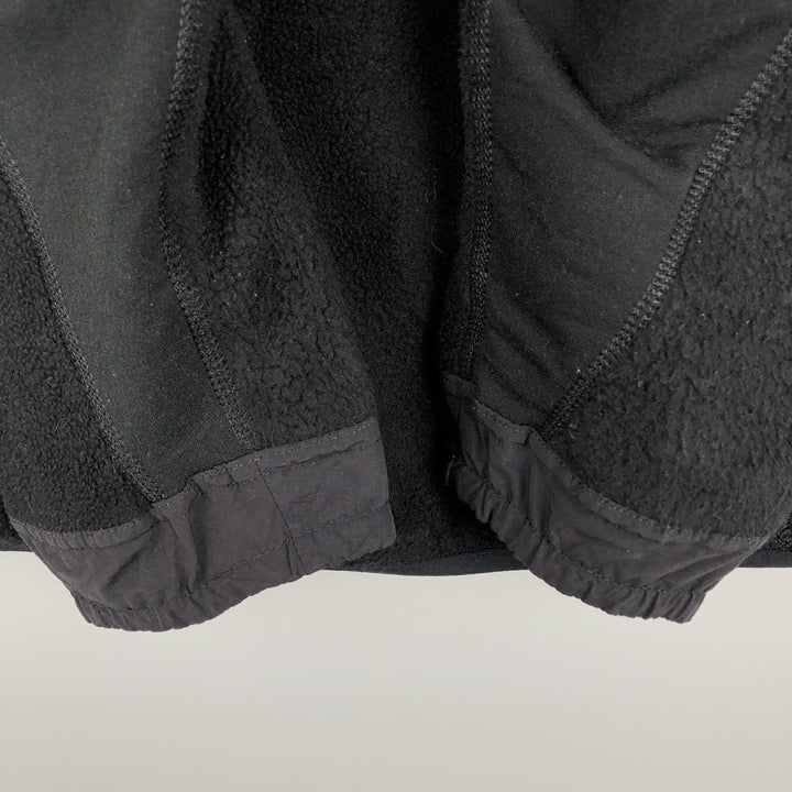 2000'S Patagonia Zip-Up Fleece Sweater Jacket (703520F6), Made in the USA, Men's Size L polyester black type Vintage Second Hand