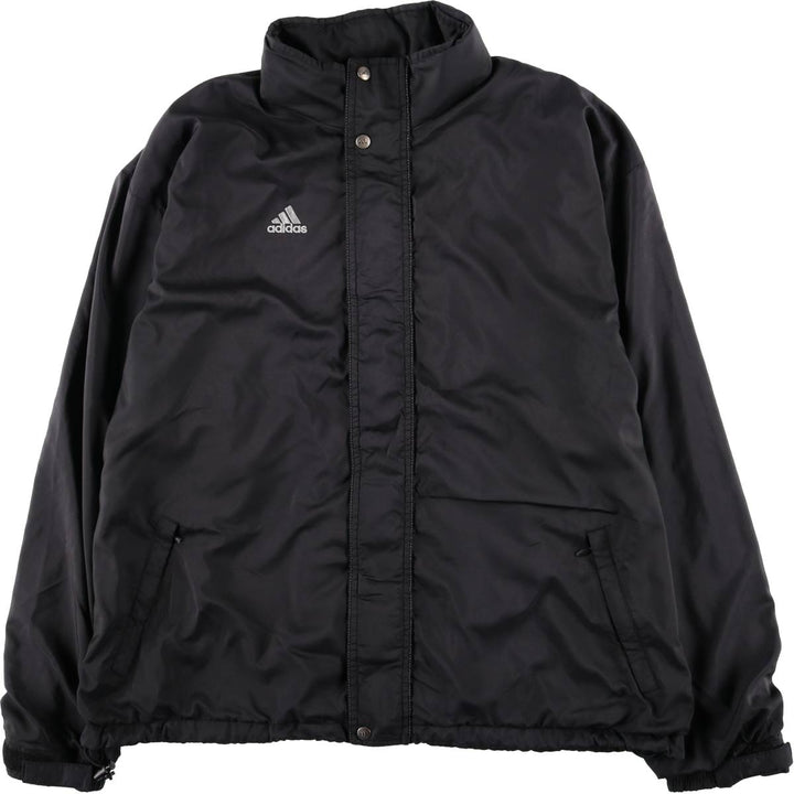 00'S Adidas nylon jacket, men's XL size polyester black type Vintage Second Hand