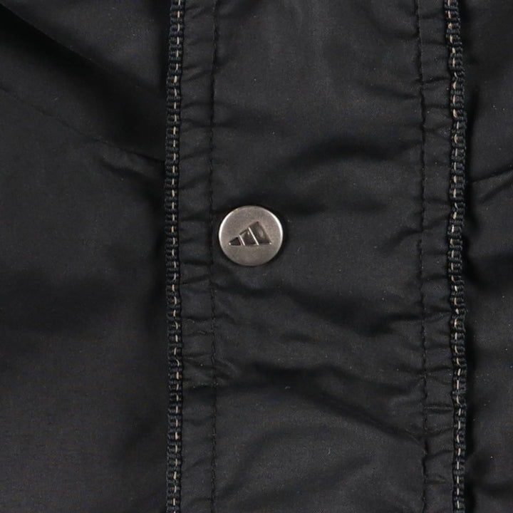 00'S Adidas nylon jacket, men's XL size polyester black type Vintage Second Hand