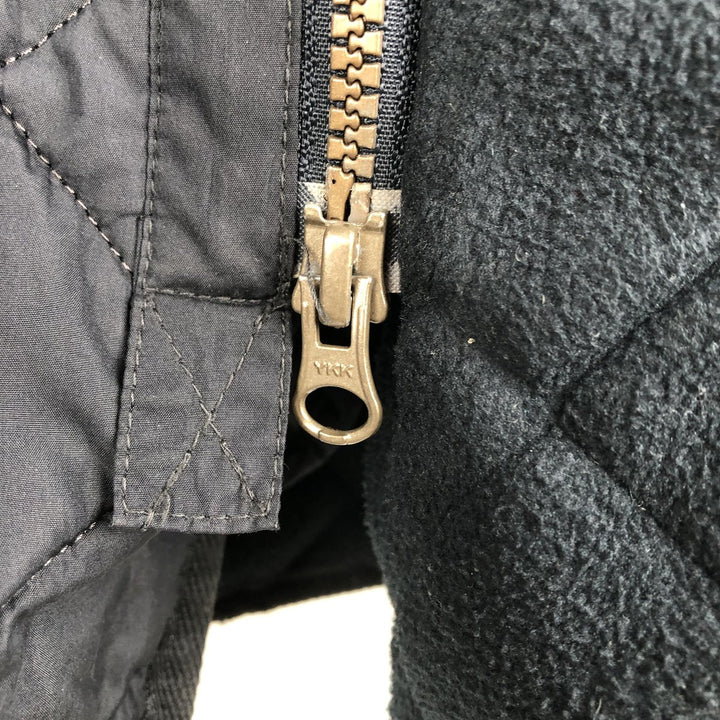 2000s~ Barbour 3 Warrant Quilted Puffer Jacket, Men's XL unclear navy blue type Vintage Second Hand