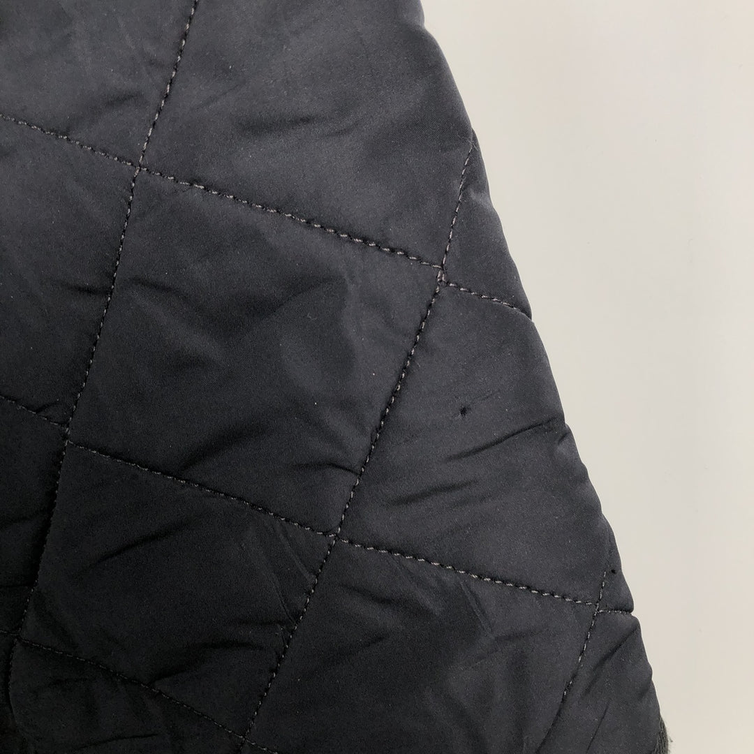 2000s~ Barbour 3 Warrant Quilted Puffer Jacket, Men's XL unclear navy blue type Vintage Second Hand
