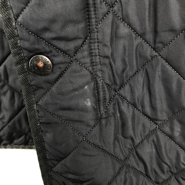 2000s~ Barbour 3 Warrant Quilted Puffer Jacket, Men's XL unclear navy blue type Vintage Second Hand