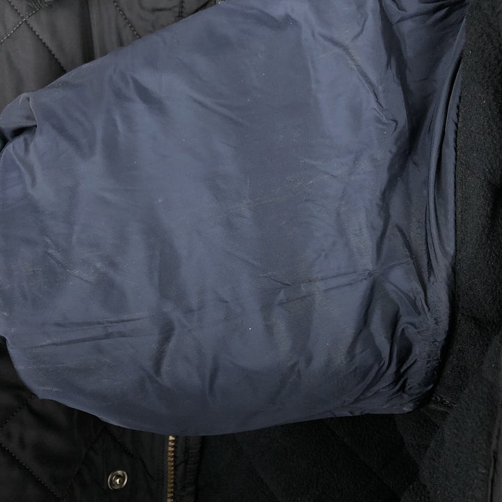 2000s~ Barbour 3 Warrant Quilted Puffer Jacket, Men's XL unclear navy blue type Vintage Second Hand