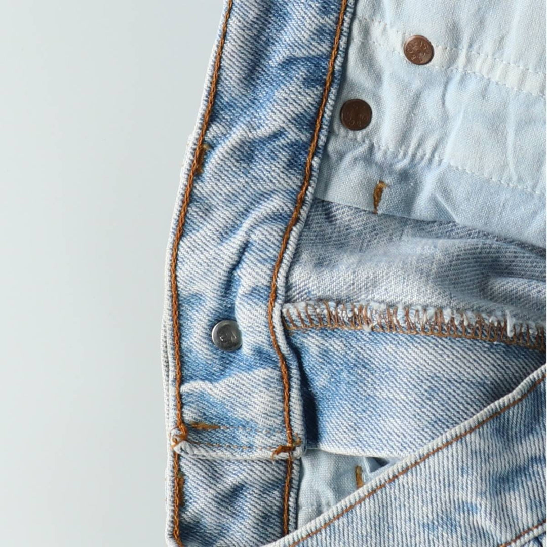 90'S Levi's 505-4834 Tapered Denim Pants, Made in USA, Men's, Size W31, Vintage cotton blue type Vintage Second Hand