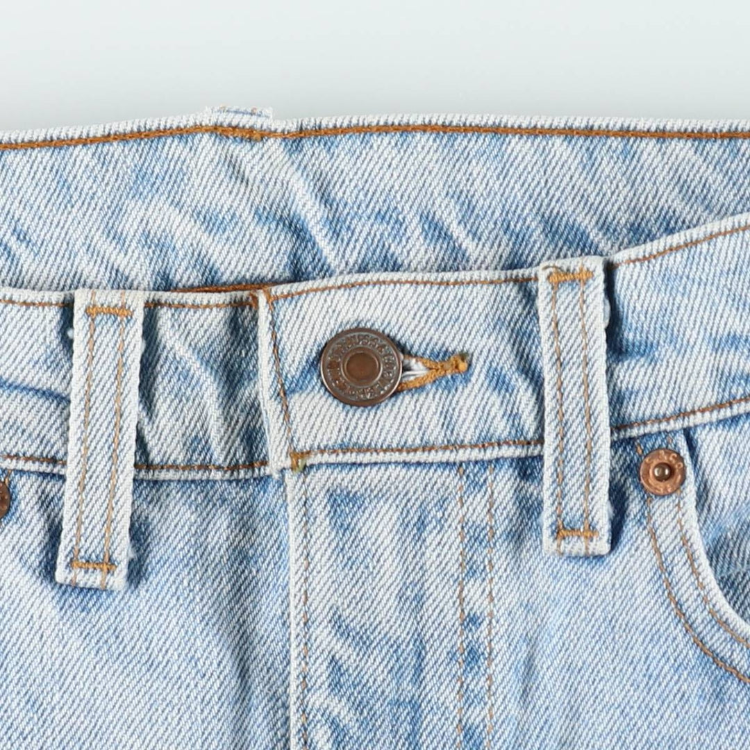 90'S Levi's 505-4834 Tapered Denim Pants, Made in USA, Men's, Size W31, Vintage cotton blue type Vintage Second Hand