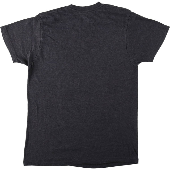 NIRVANA Nirvana Band T-shirt, Band T, Men's L size cotton black type Vintage Second Hand