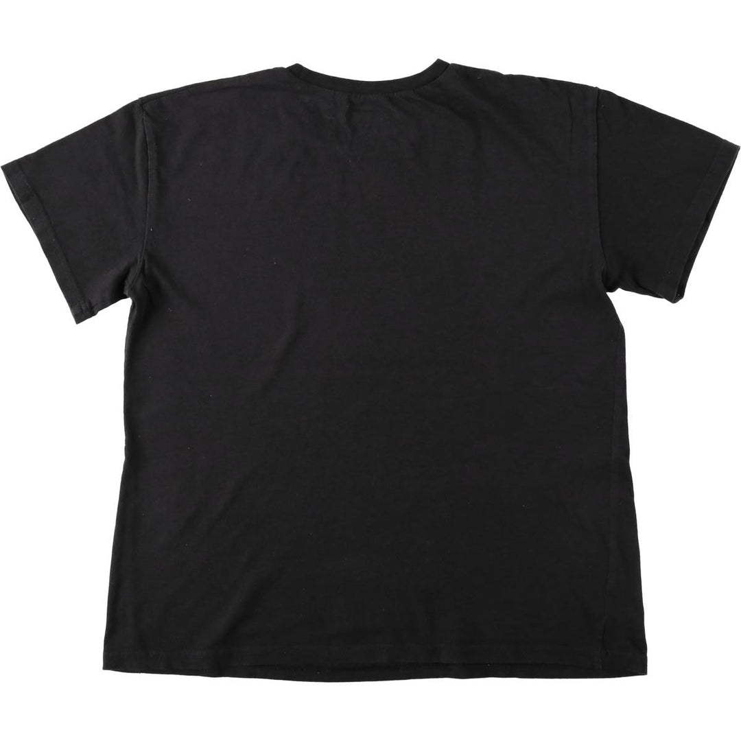 NIRVANA Nirvana Band T-shirt, Band T, Men's M size cotton black type Vintage Second Hand