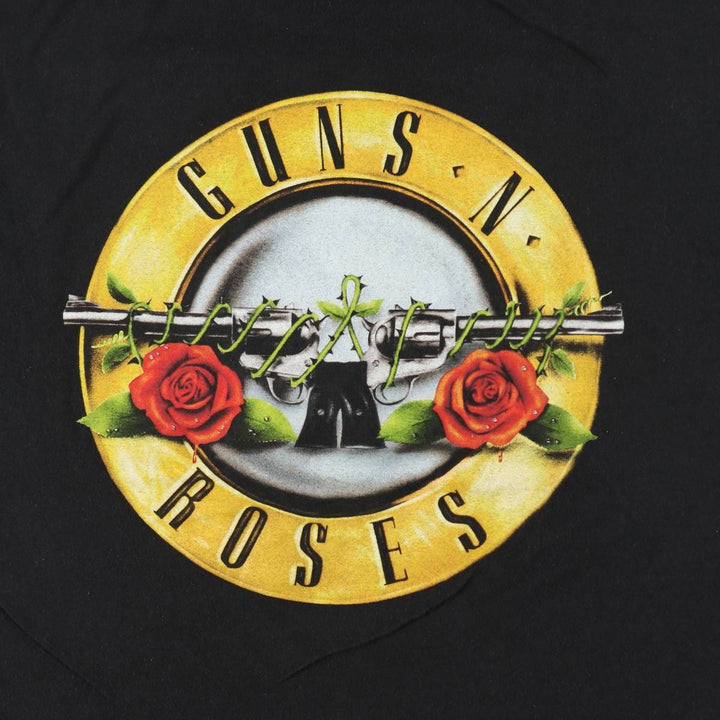 GUNS N' ROSES Guns N' Roses Band T-Shirt Band Tee Men's XL cotton black type Vintage Second Hand