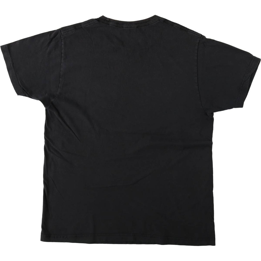 METALLICA Metallica Band T-shirt Band T Men's M size cotton black type Vintage Second Hand