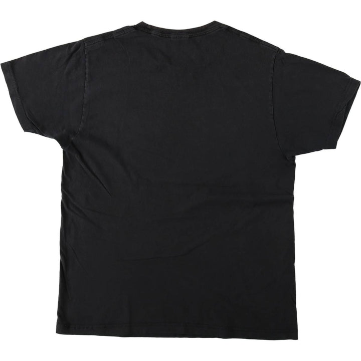 METALLICA Metallica Band T-shirt Band T Men's M size cotton black type Vintage Second Hand