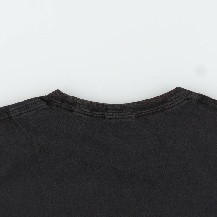 METALLICA Metallica Band T-shirt Band T Men's M size cotton black type Vintage Second Hand