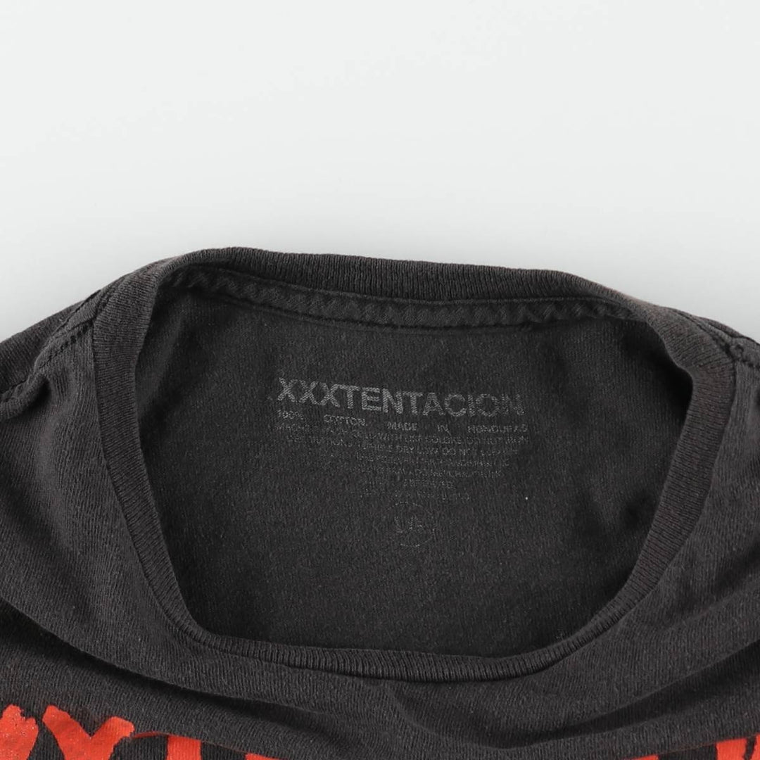 XXXTENTACION XXXTentacion Wrap T-Shirt, Men's Size L cotton black type Vintage Second Hand