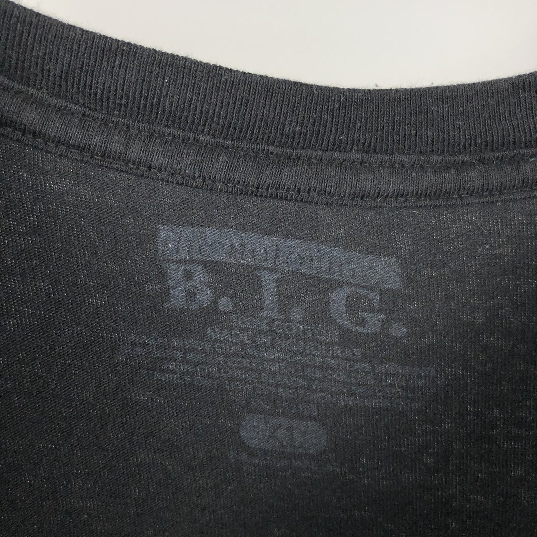 THE NOTORIOUS BIG Notorious BIG Rap T-shirt Rap T Men's XL size cotton black type Vintage Second Hand