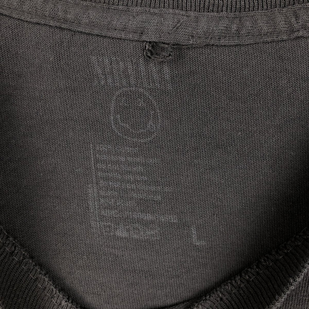 NIRVANA Nirvana Band T-shirt, Band T, Men's L size unclear gray type Vintage Second Hand