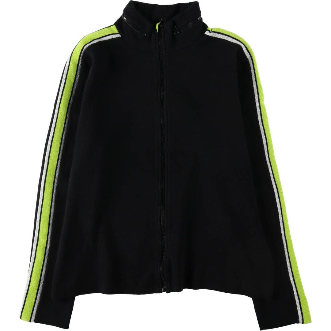 Ralph Lauren L-RL LAUREN ACTIVE Driver's Knit Sweater, Women's Size XL (approx.) unclear black type Vintage Second Hand