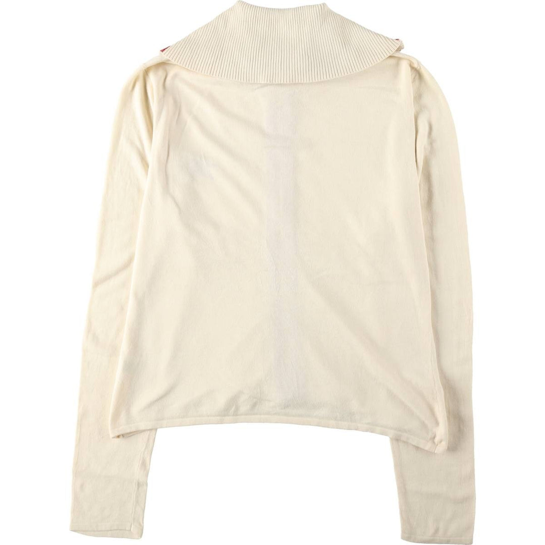 Harley-Davidson Driver's Knit Sweater, Women's Size XL (approx.) cotton ivory Vintage Second Hand