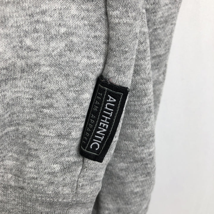 2000'S Nike Team Center Logo College Print Sweatshirt (Men's Size M) cotton gray type Vintage Second Hand