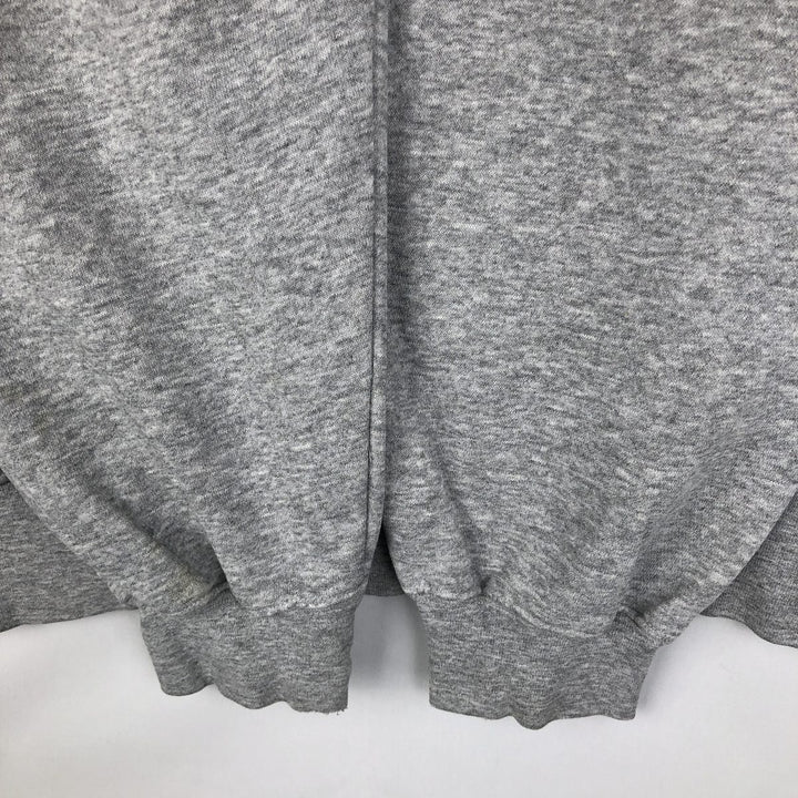 2000'S Nike Team Center Logo College Print Sweatshirt (Men's Size M) cotton gray type Vintage Second Hand