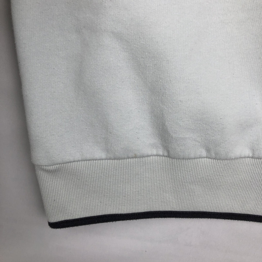 Adidas One-Point Logo Sweatshirt, Men's XL cotton white type Vintage Second Hand