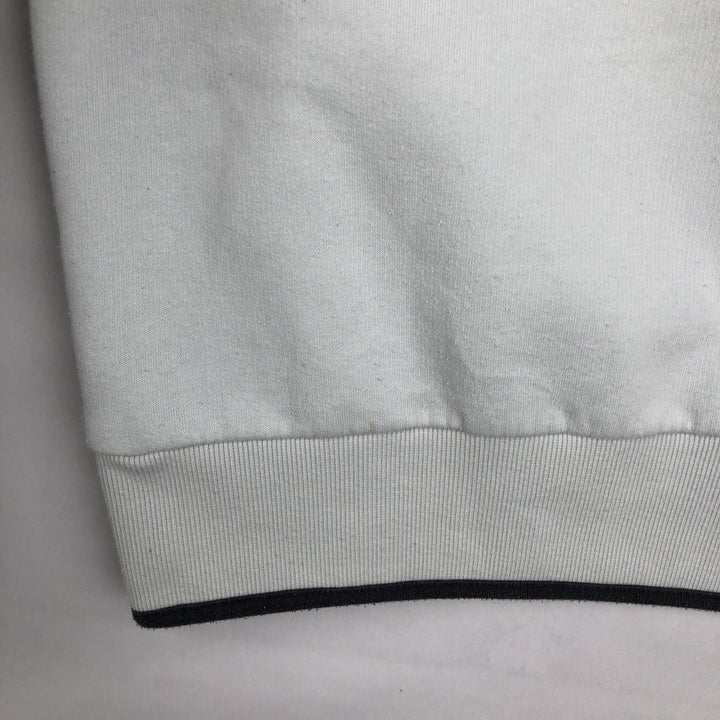 Adidas One-Point Logo Sweatshirt, Men's XL cotton white type Vintage Second Hand