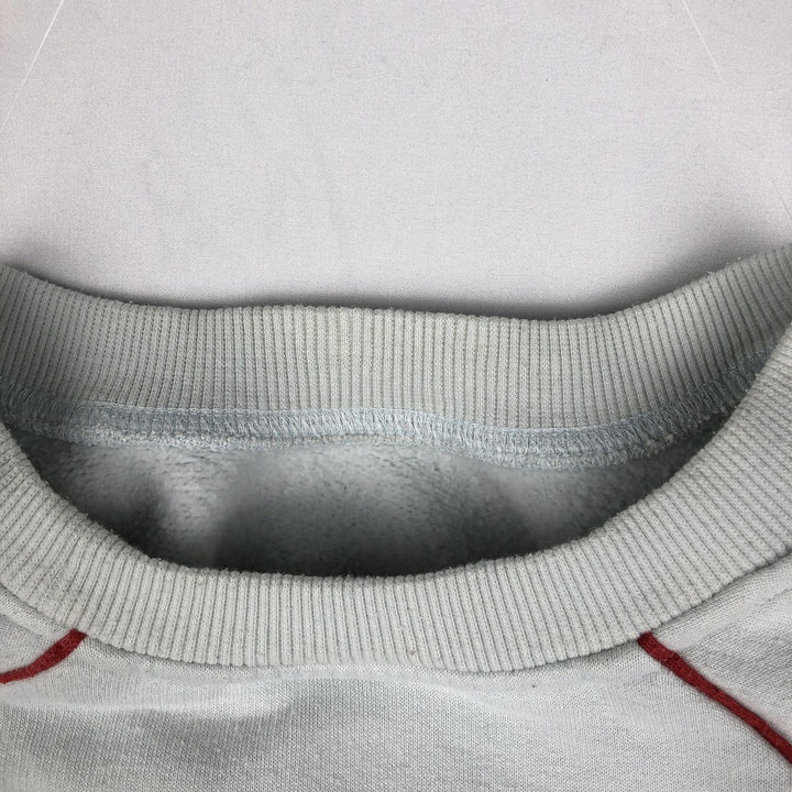 Adidas One-Point Logo Sweatshirt, Men's XL cotton white type Vintage Second Hand