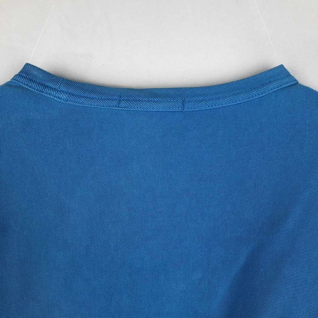 Burberry's BRIT Logo Sweatshirt (Men's Size L) cotton Blue type light blue Vintage Second Hand