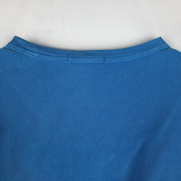 Burberry's BRIT Logo Sweatshirt (Men's Size L) cotton Blue type light blue Vintage Second Hand