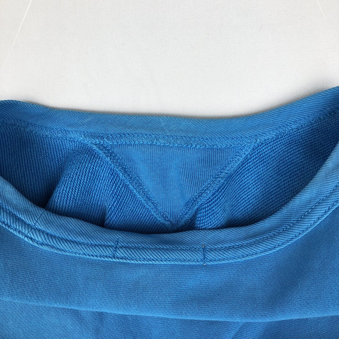 Burberry's BRIT Logo Sweatshirt (Men's Size L) cotton Blue type light blue Vintage Second Hand