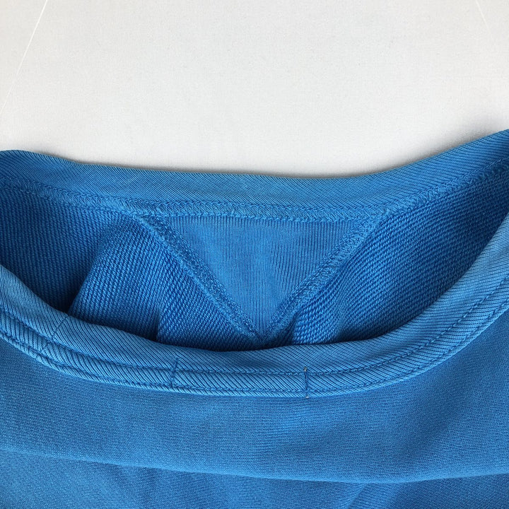 Burberry's BRIT Logo Sweatshirt (Men's Size L) cotton Blue type light blue Vintage Second Hand