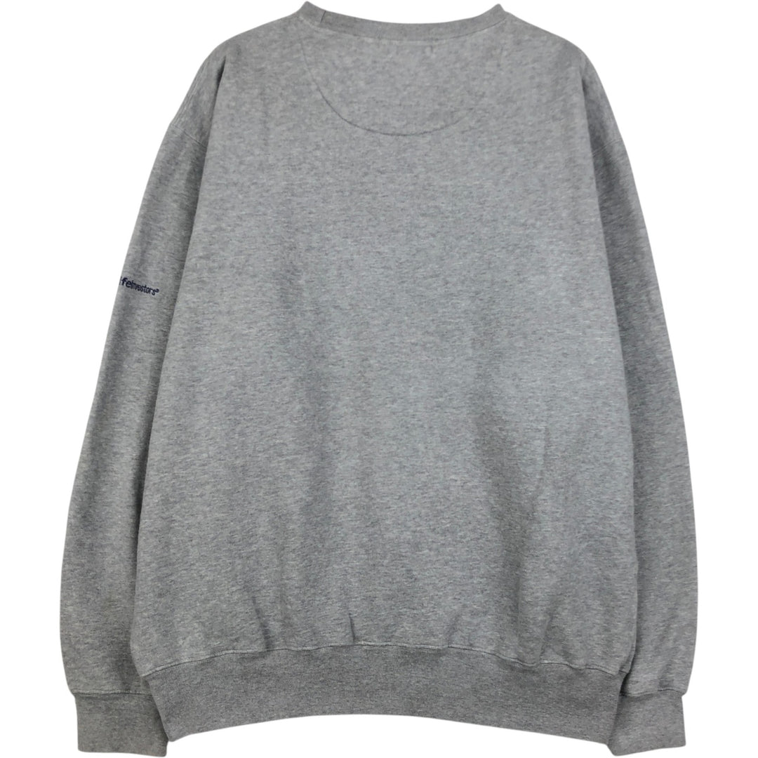 Ralph Lauren POLO by Ralph Lauren Advertising One-Point Logo Sweatshirt (Men's Size L) cotton gray type Vintage Second Hand