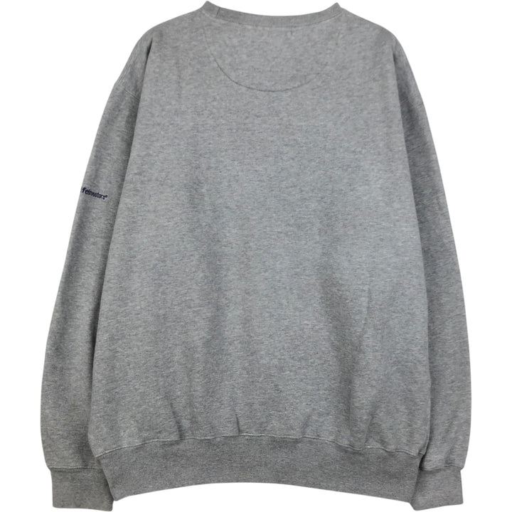 Ralph Lauren POLO by Ralph Lauren Advertising One-Point Logo Sweatshirt (Men's Size L) cotton gray type Vintage Second Hand