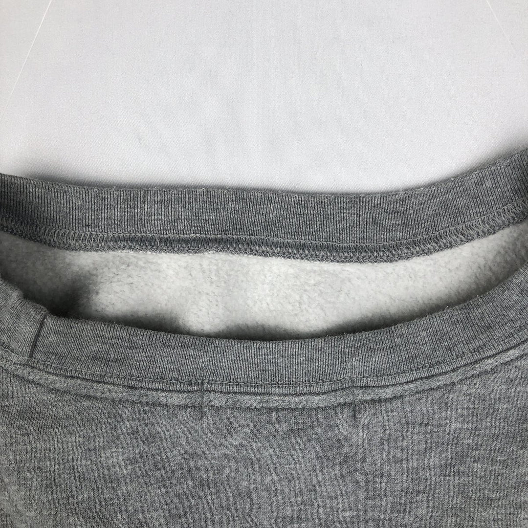 Ralph Lauren POLO by Ralph Lauren Advertising One-Point Logo Sweatshirt (Men's Size L) cotton gray type Vintage Second Hand