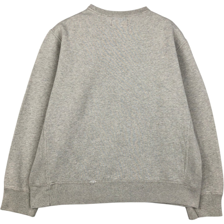 Ralph Lauren POLO by Ralph Lauren One Point Logo Sweatshirt Trainer Men's XL cotton gray type Vintage Second Hand