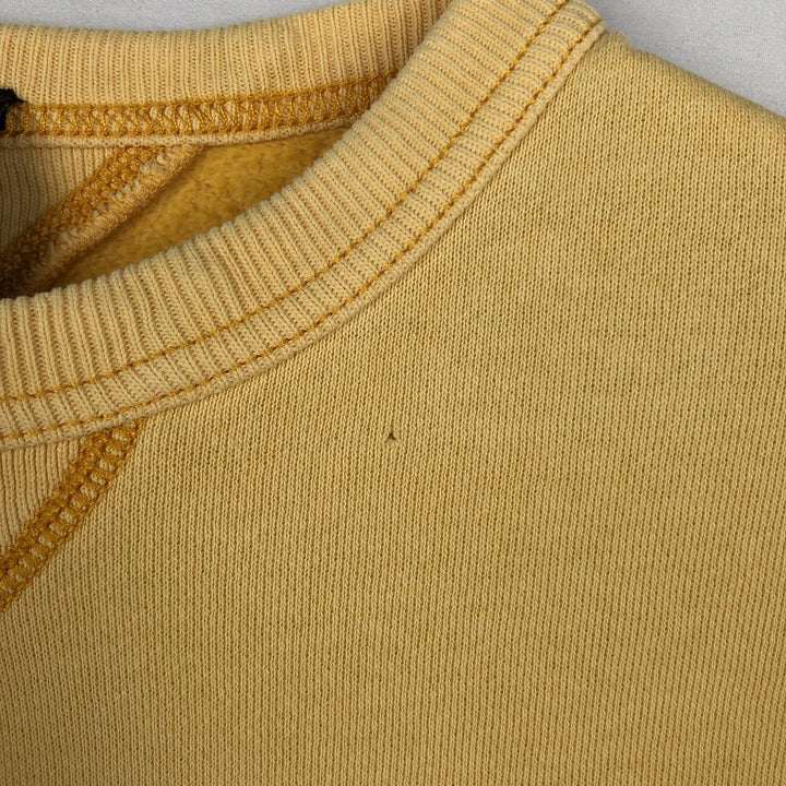 Ralph Lauren POLO JEANS COMPANY RALPH LAUREN Logo Sweatshirt (Men's Size M) cotton yellow type Vintage Second Hand