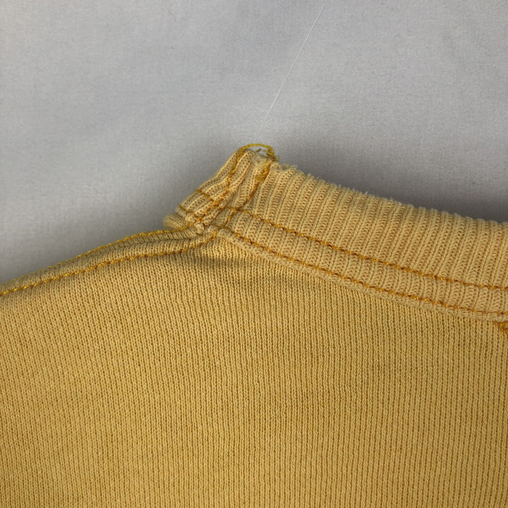 Ralph Lauren POLO JEANS COMPANY RALPH LAUREN Logo Sweatshirt (Men's Size M) cotton yellow type Vintage Second Hand