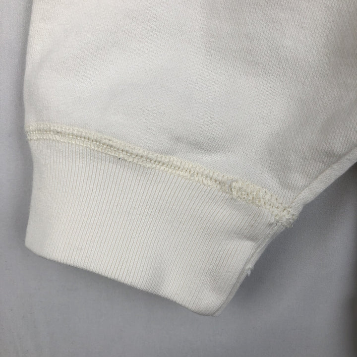 Ralph Lauren R.LAUREN POLO JEANS COMPANY Logo Sweatshirt (Men's Size XL) cotton pale white type Vintage Second Hand