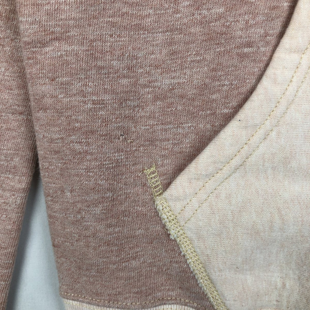 Ralph Lauren POLO RALPH LAUREN Two-tone Print Sweatshirt (Men's Size S) cotton coral Vintage Second Hand