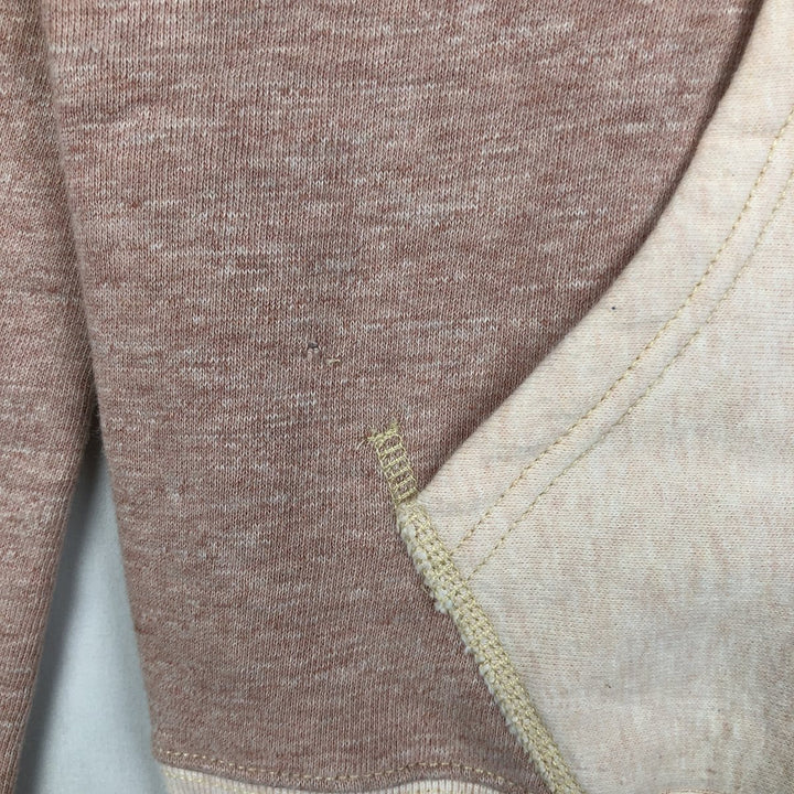 Ralph Lauren POLO RALPH LAUREN Two-tone Print Sweatshirt (Men's Size S) cotton coral Vintage Second Hand