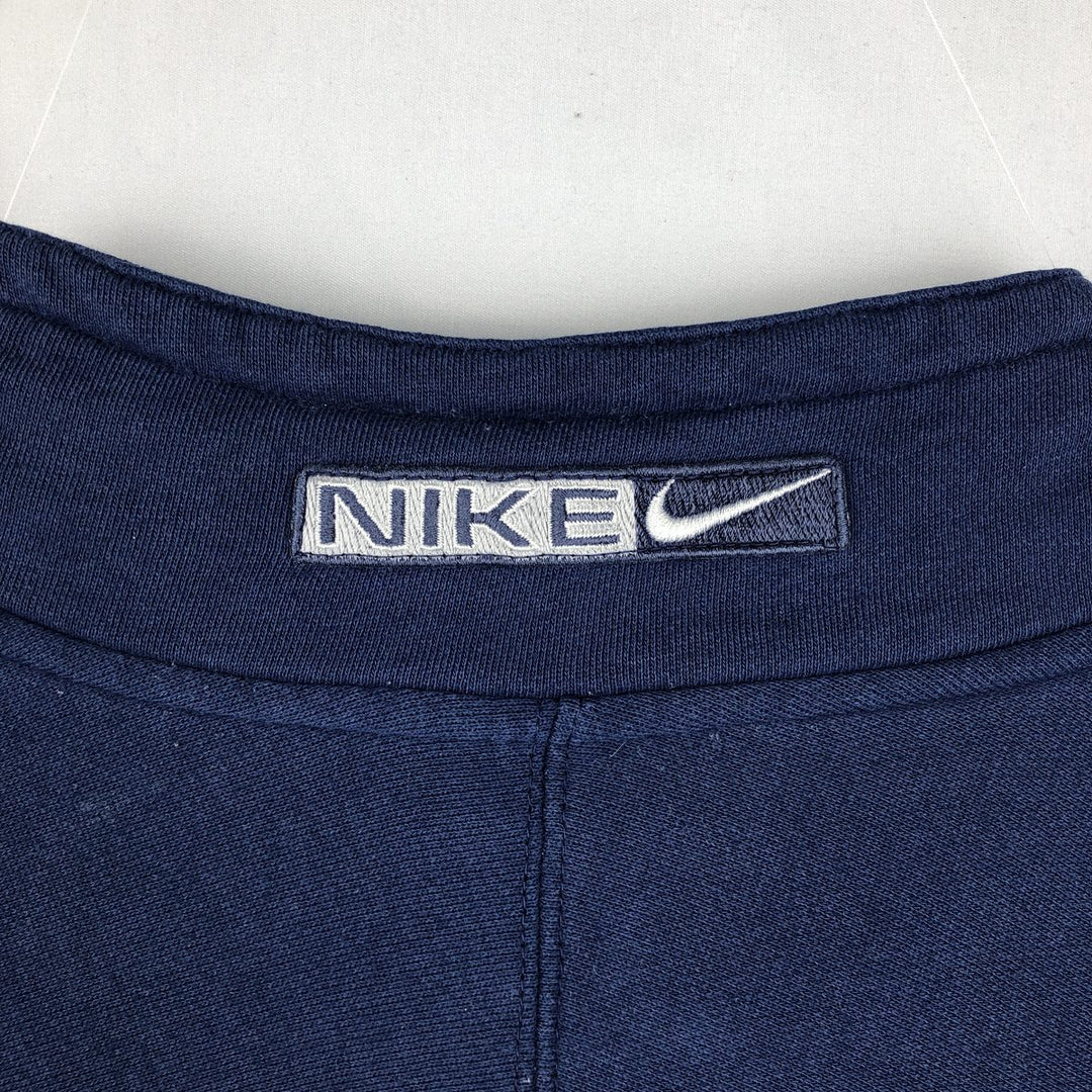 90s-00'S Nike Half-Zip Sweatshirt, Men's Size XL (Equivalent), Vintage cotton gray type Vintage Second Hand