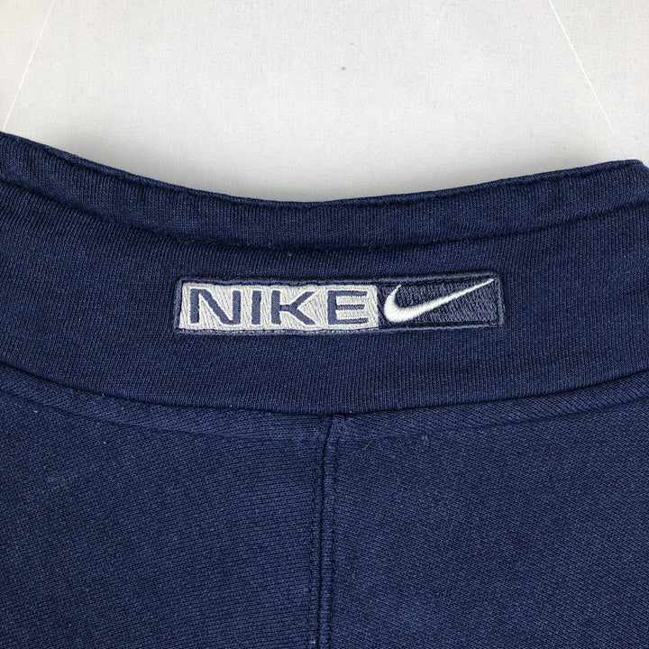 90s-00'S Nike Half-Zip Sweatshirt, Men's Size XL (Equivalent), Vintage cotton gray type Vintage Second Hand