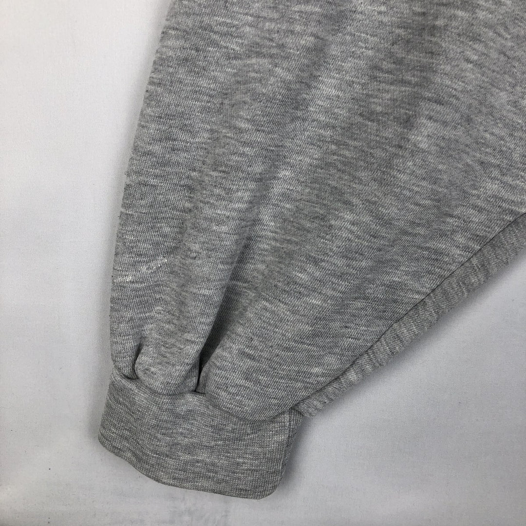 90s-00'S Nike Half-Zip Sweatshirt, Men's Size XL (Equivalent), Vintage cotton gray type Vintage Second Hand