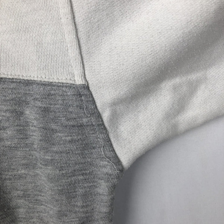90s-00'S Nike Half-Zip Sweatshirt, Men's Size XL (Equivalent), Vintage cotton gray type Vintage Second Hand