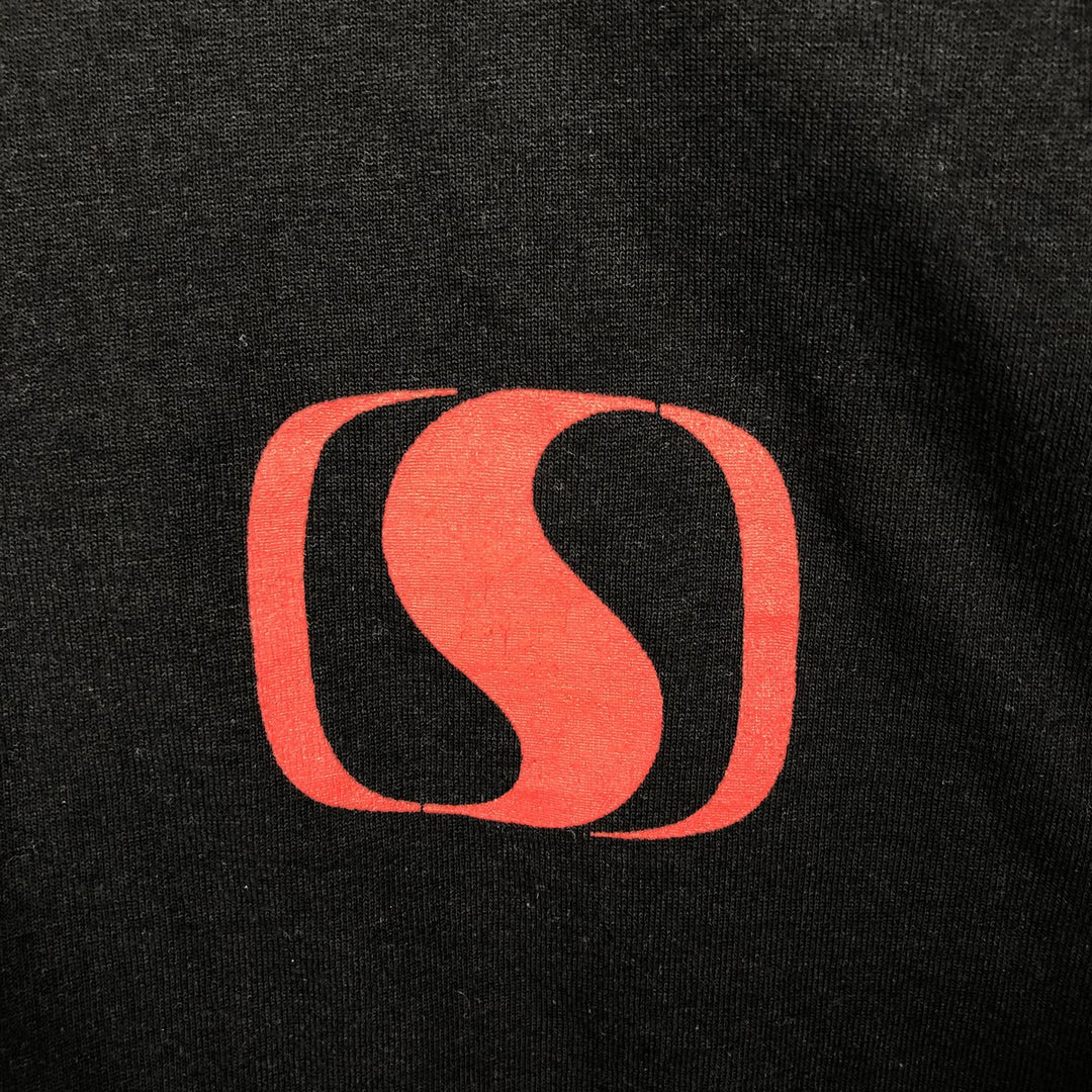90'S Screen Stars Best Printed T-Shirt, Made in USA, Men's XL, Vintage cotton black type Vintage Second Hand