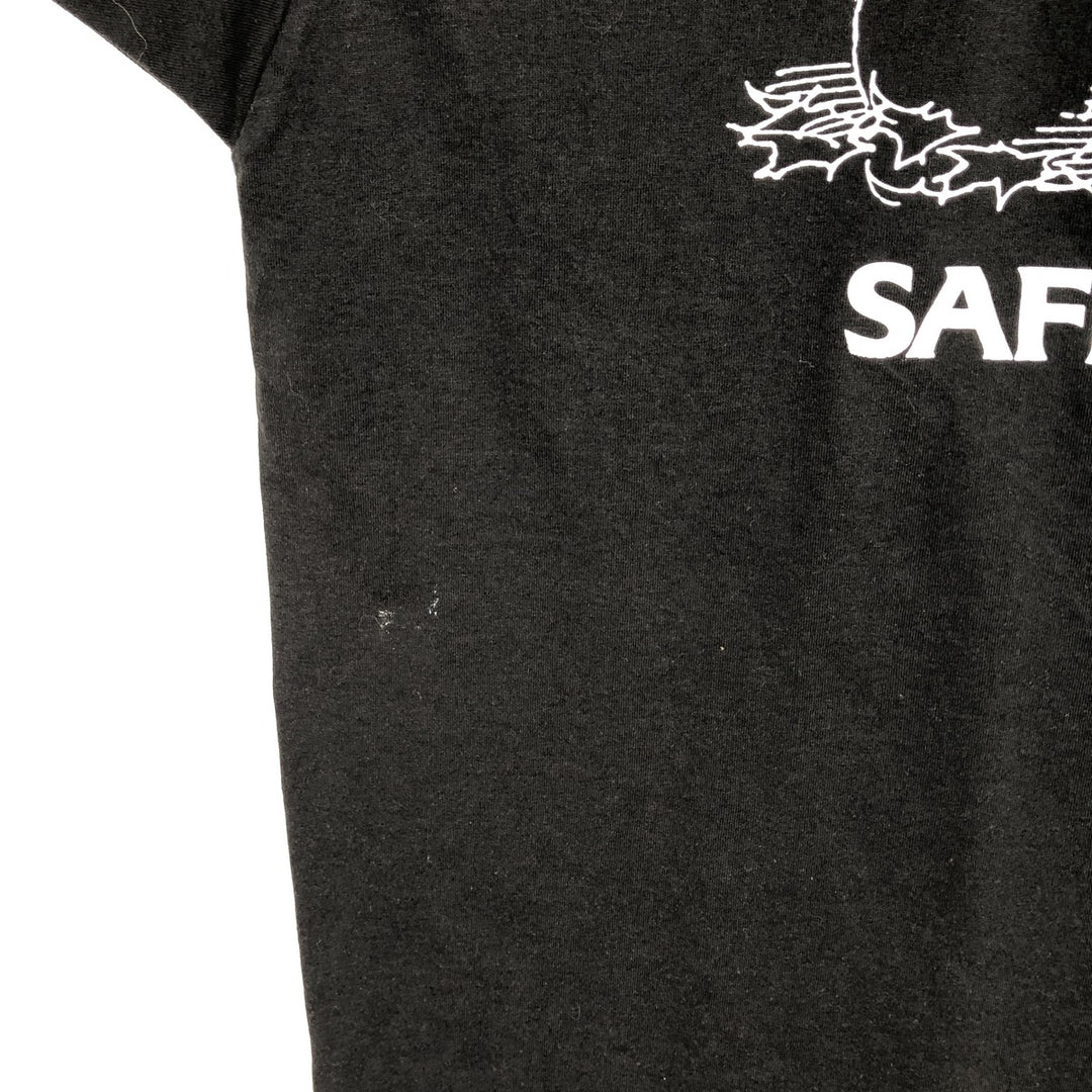 90'S Screen Stars Best Printed T-Shirt, Made in USA, Men's XL, Vintage cotton black type Vintage Second Hand