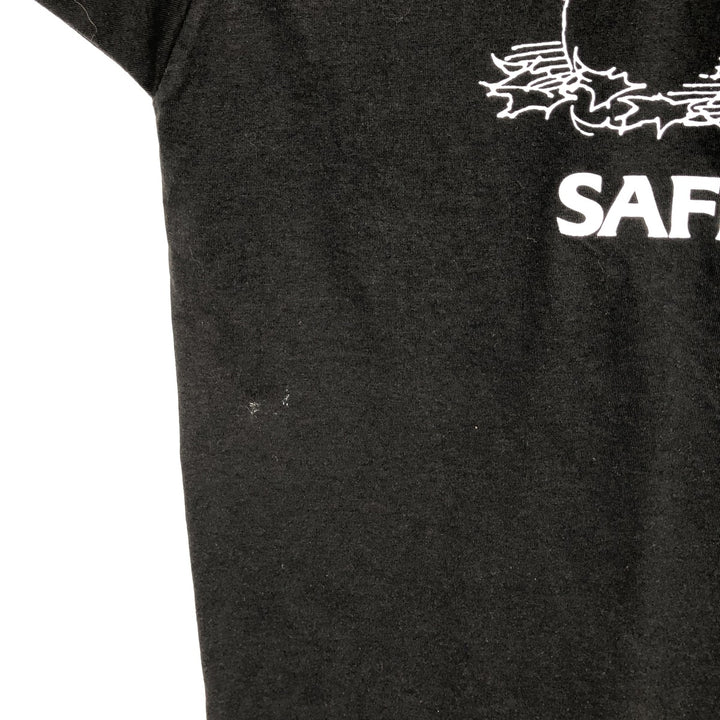 90'S Screen Stars Best Printed T-Shirt, Made in USA, Men's XL, Vintage cotton black type Vintage Second Hand